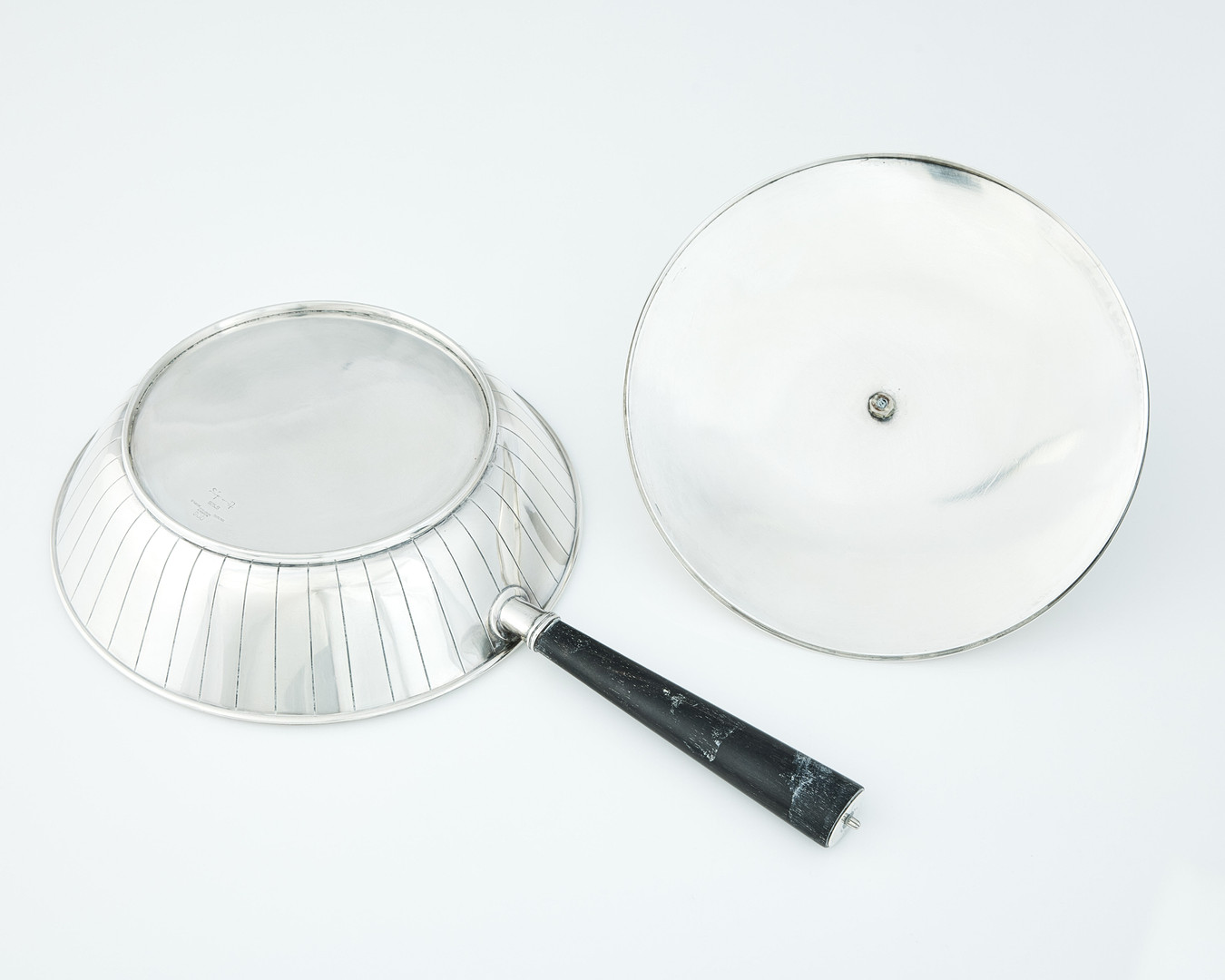 SIGVARD BERNADOTTE. Karott med lock, sterling silver, Georg Jensen & Wendel A/S, Danmark 1945-1951.