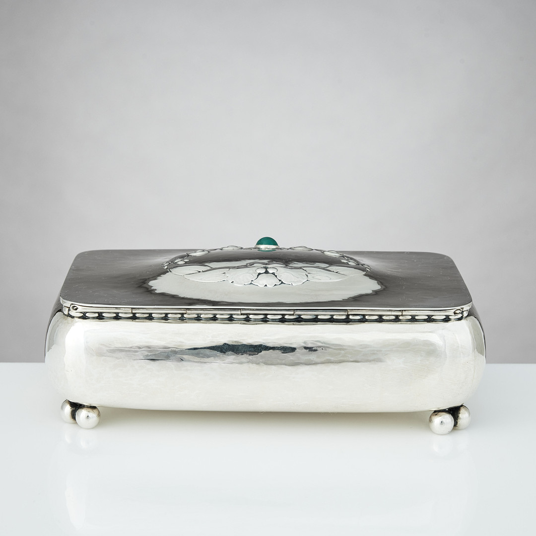 GEORG JENSEN. Skrin, silver, Köpenhamn 1920. Design nr 62.