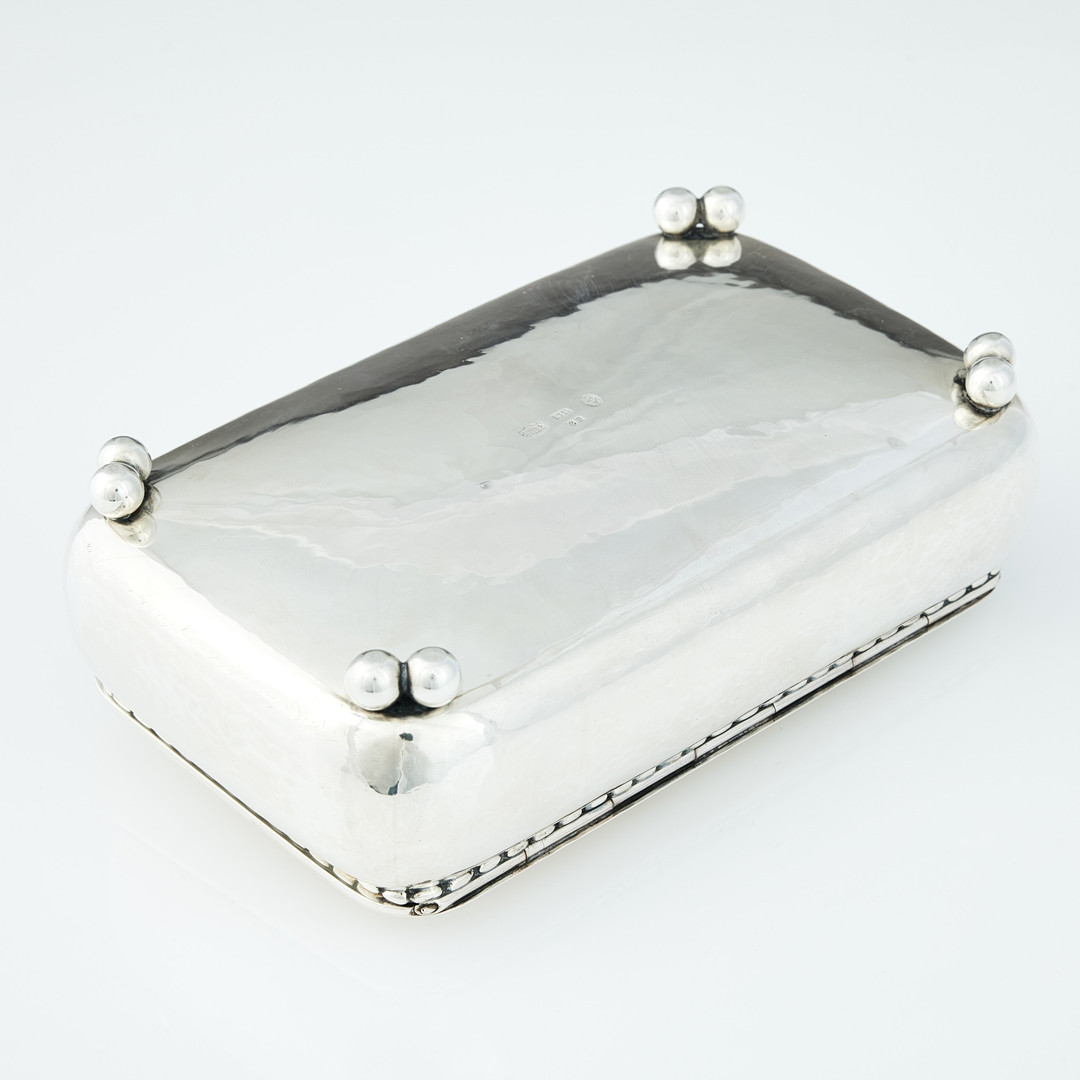 GEORG JENSEN. Skrin, silver, Köpenhamn 1920. Design nr 62.