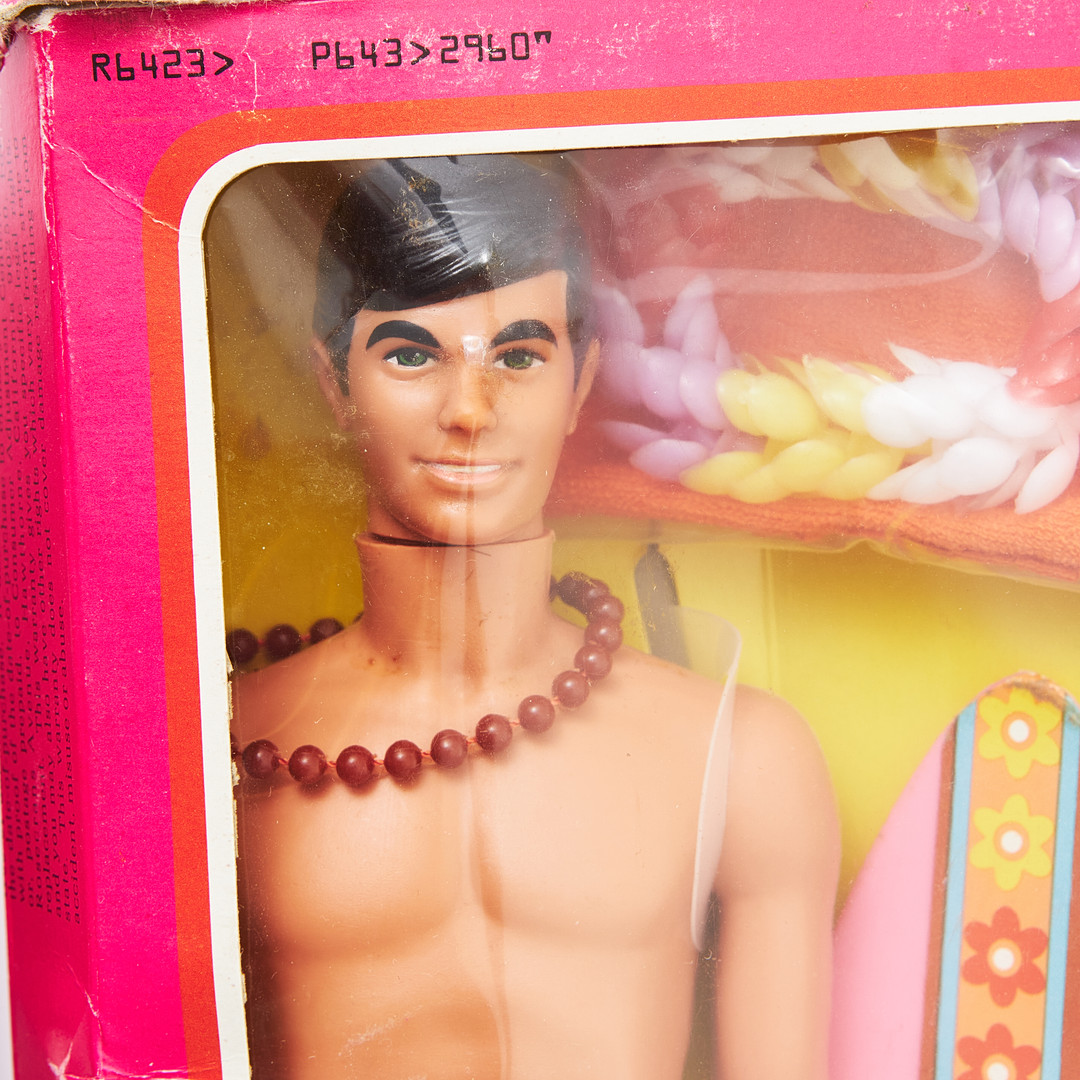 HAWAIIAN BARBIE & KEN, #7470, #2960, Long Black Hair and Ken with Molded Dark Brown Hair, (1976/1979), Mattel.