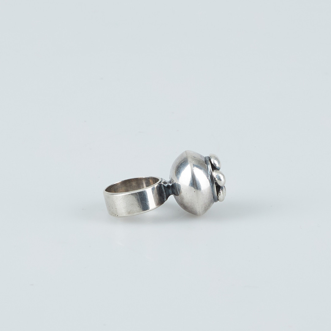 SAARA HOPEA. RING, silver, Ossian Hopea, Borgå 1960-tal.