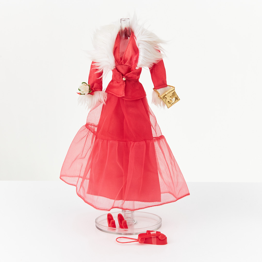 BARBIE AND HER FRIENDS, BBF Outfits, (4), #7177 Evening Ensemble, Europe, #9008 Baby Doll, Sears, #9030 Sears Eclusive, #9421 Department Store Specials Ball Gown, (1974-1976), Mattel.