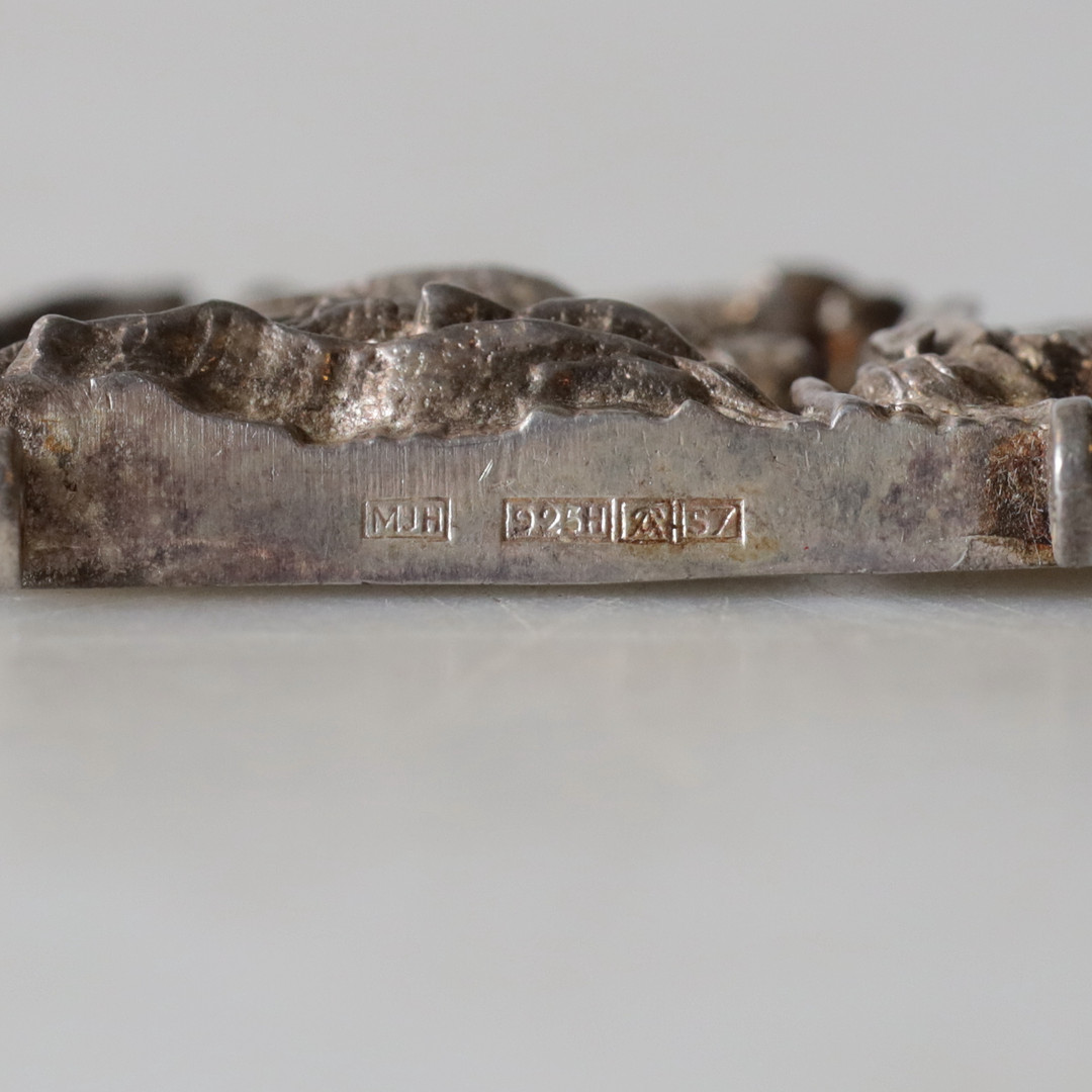 MATTI HYVÄRINEN. hänge, sterlingsilver, Finland, 1971. Totalvikt ca 21,8 gram.