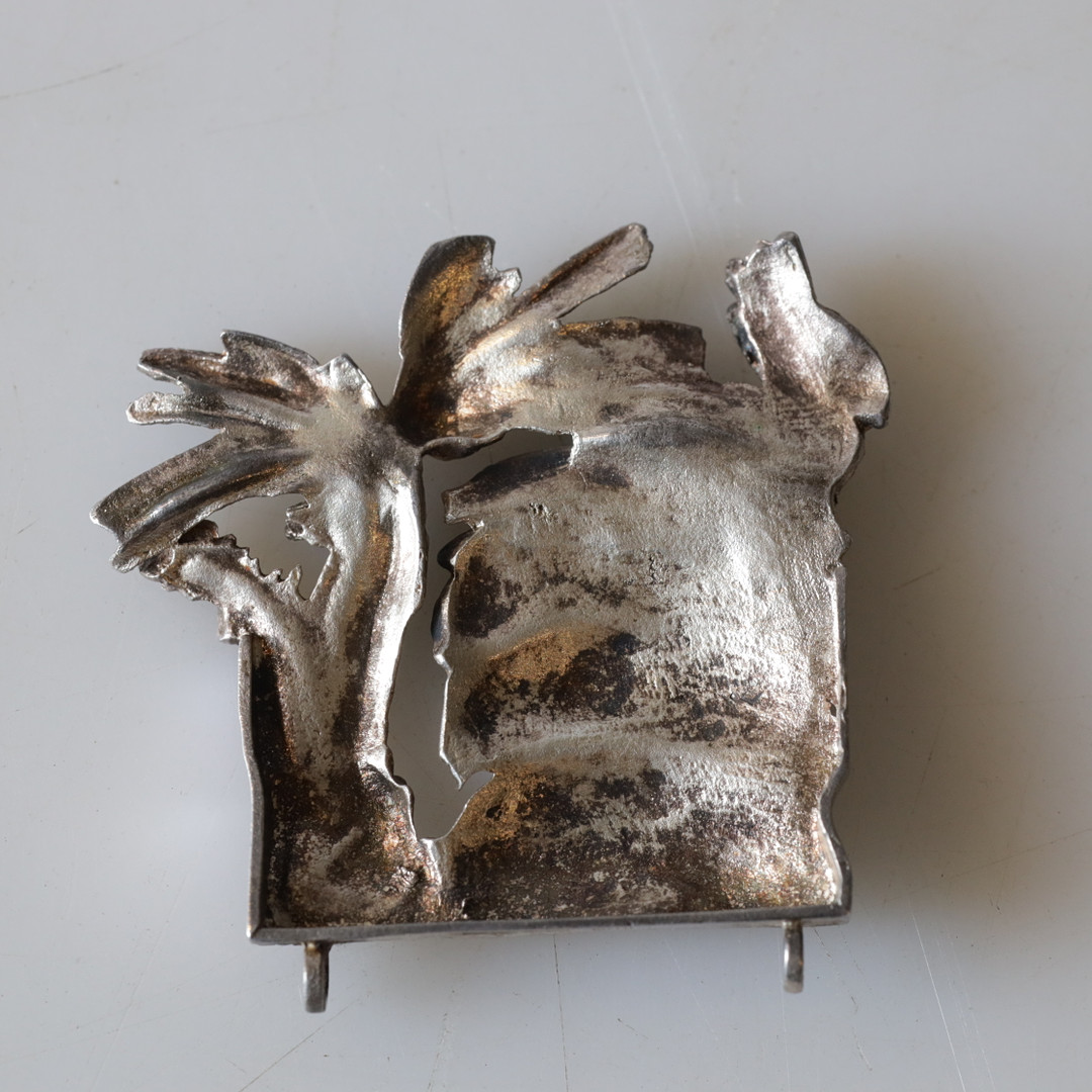 MATTI HYVÄRINEN. hänge, sterlingsilver, Finland, 1971. Totalvikt ca 21,8 gram.