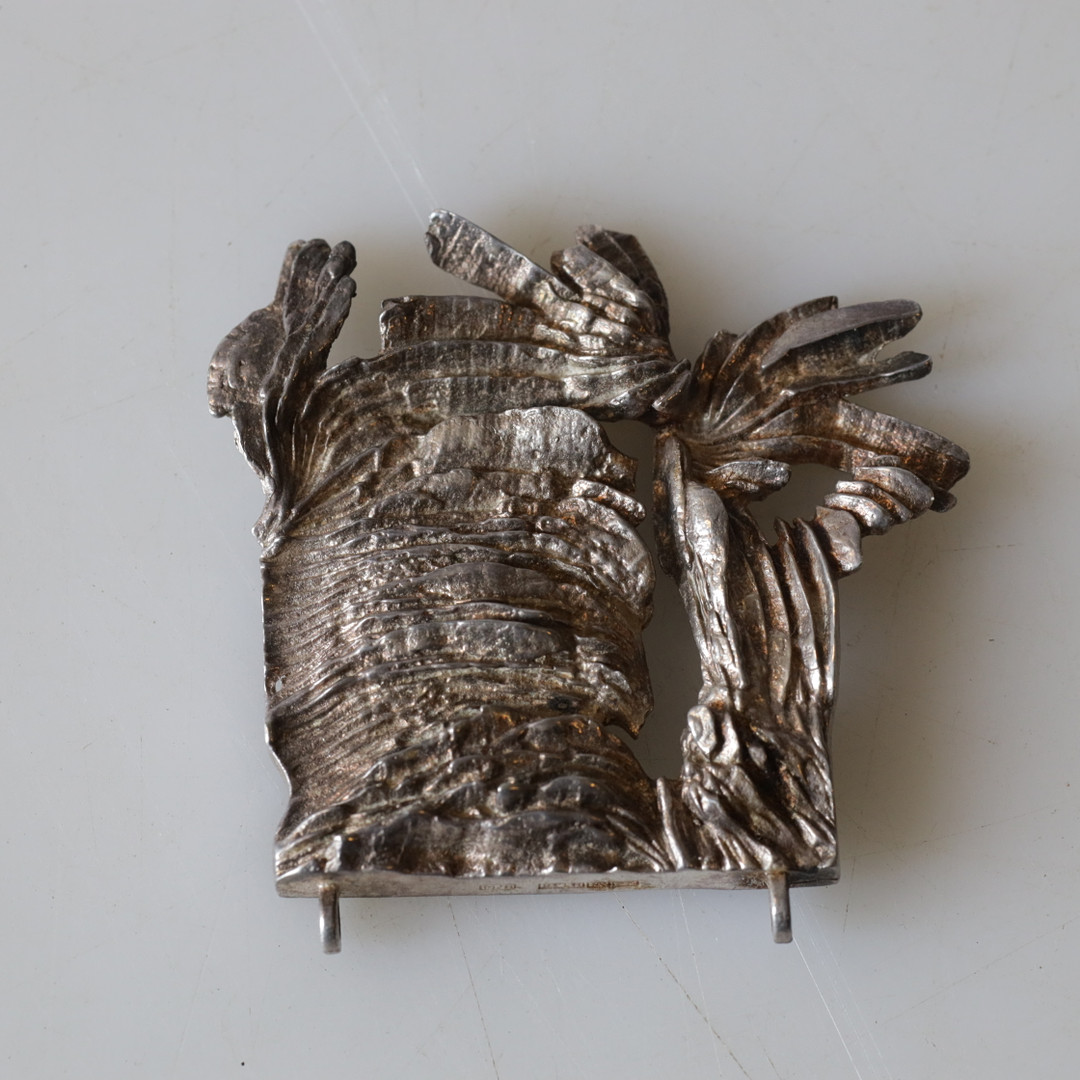 MATTI HYVÄRINEN. hänge, sterlingsilver, Finland, 1971. Totalvikt ca 21,8 gram.