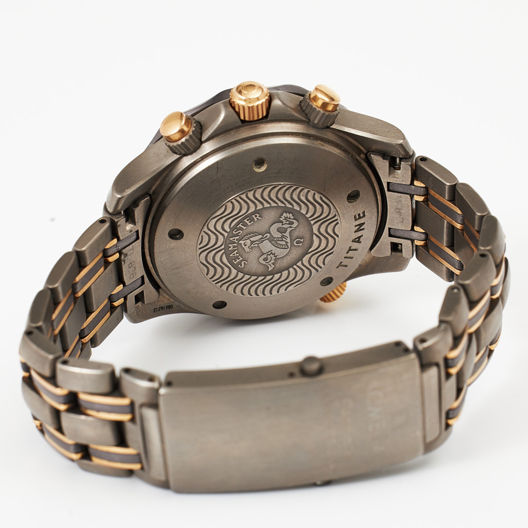 OMEGA, armbandsur, Seamaster, titan/guld, ca 1998.