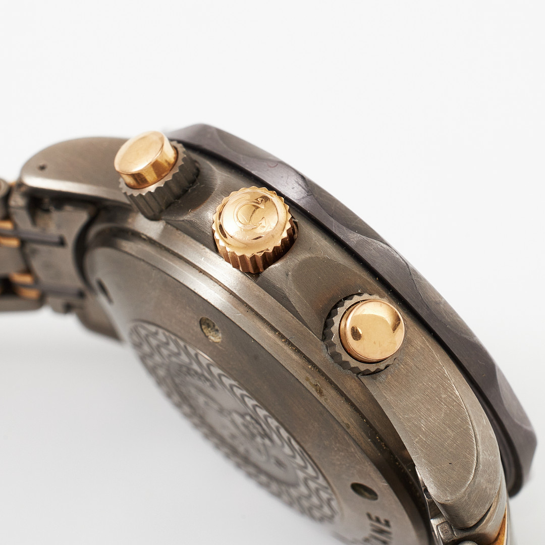 OMEGA, armbandsur, Seamaster, titan/guld, ca 1998.
