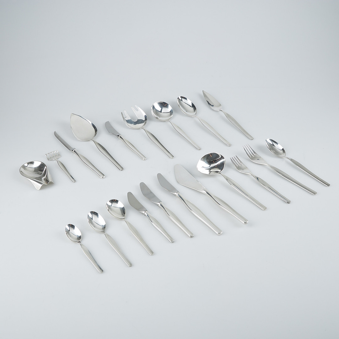 TAPIO WIRKKALA. BESTICKSERIE, Tapio, silver, Kultakeskus, Tavastehus 1960-69.