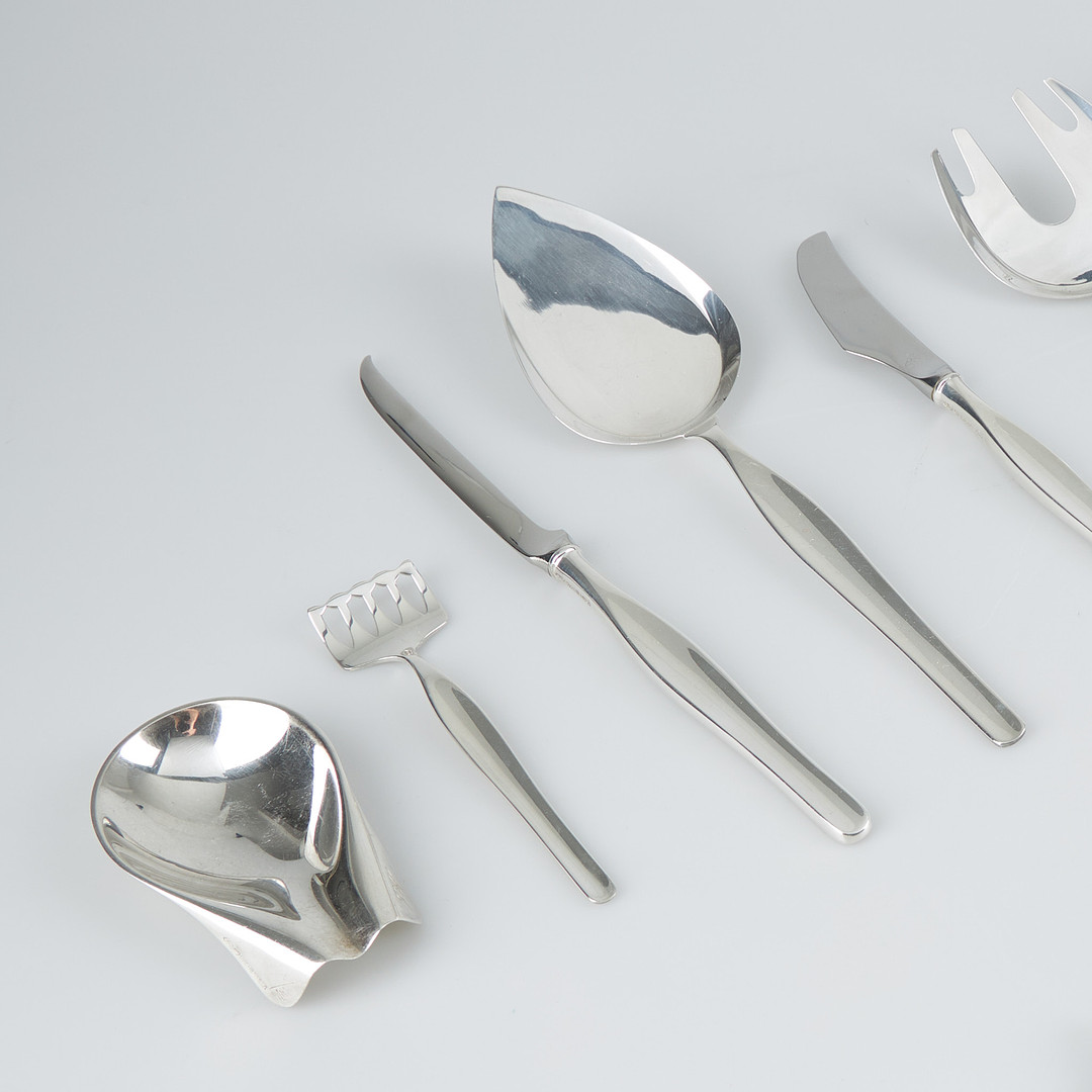 TAPIO WIRKKALA. BESTICKSERIE, Tapio, silver, Kultakeskus, Tavastehus 1960-69.