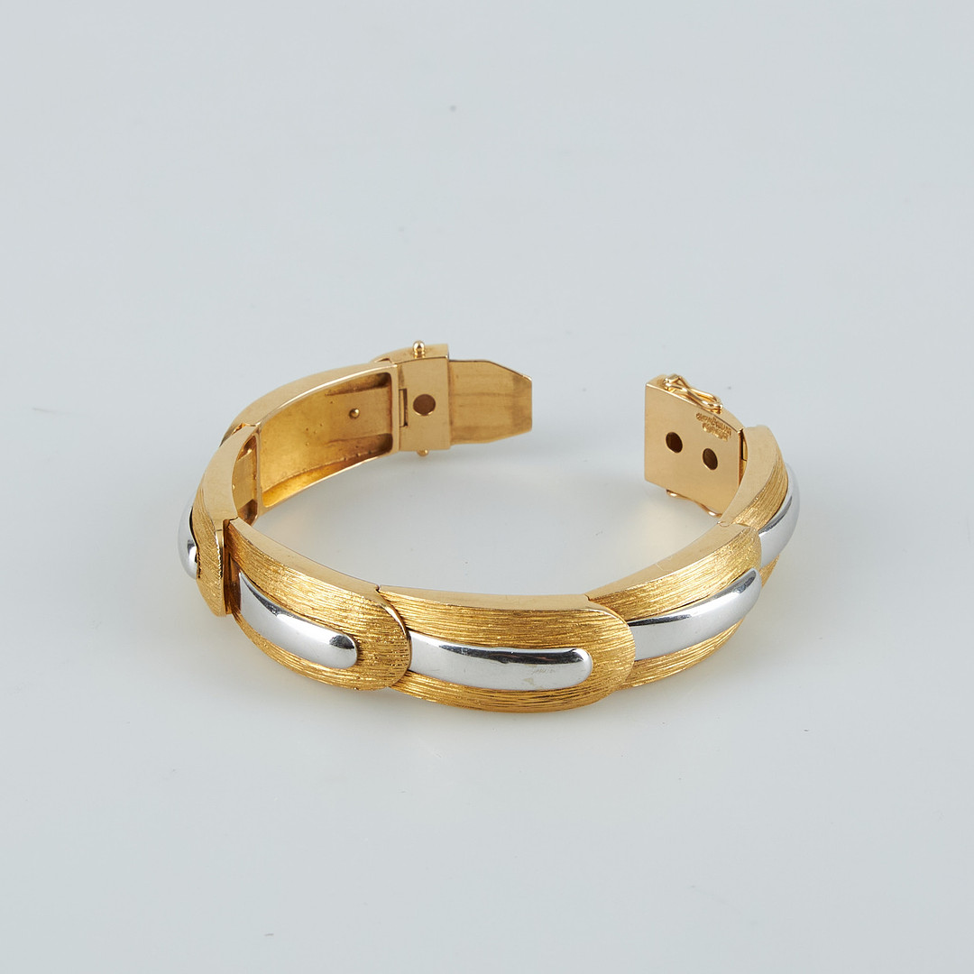 JUHANI LINNOVAARA. ARMBAND, 18K guld, Lapponia 1973.