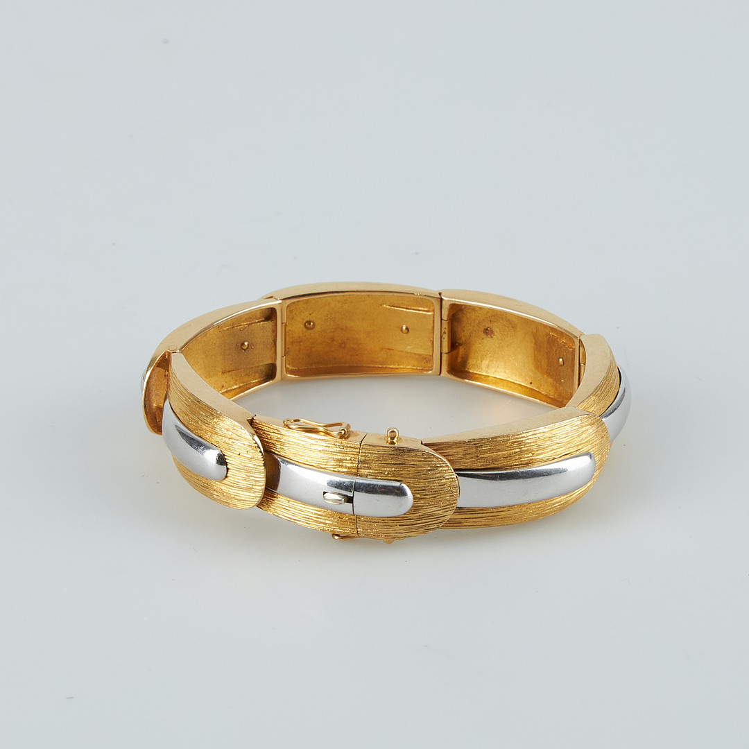 JUHANI LINNOVAARA. ARMBAND, 18K guld, Lapponia 1973.