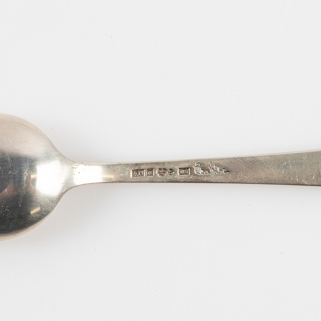 WIWEN NILSSON. Bestickuppsättning, 48 delar, silver, Lund 1945.