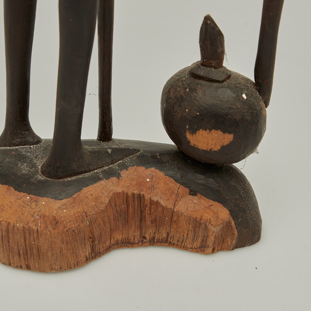 Makonde, afrikanische Figur, Holz.