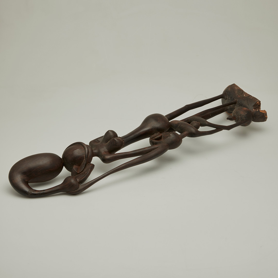 Makonde, afrikanische Figur, Holz.