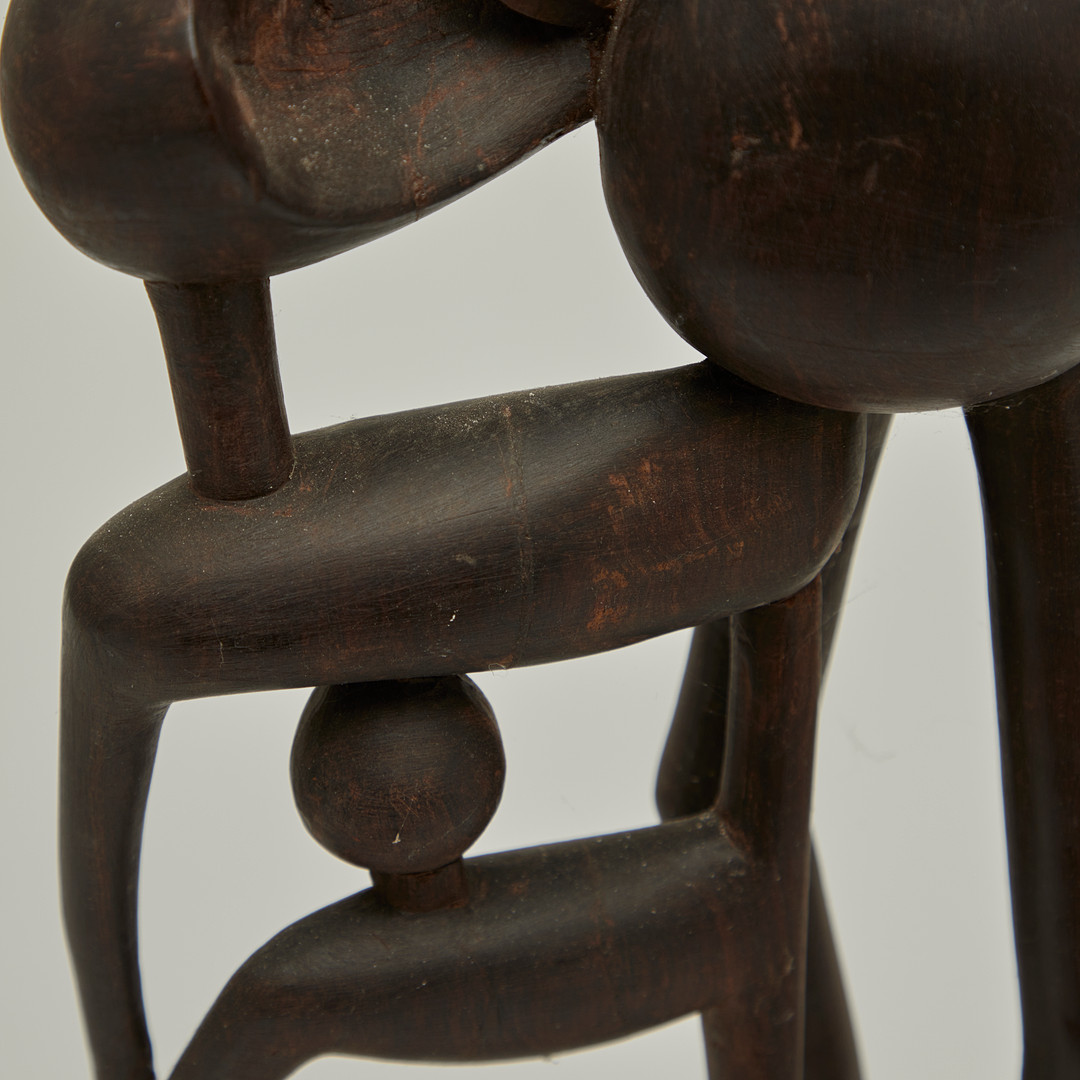 Makonde, afrikanische Figur, Holz.