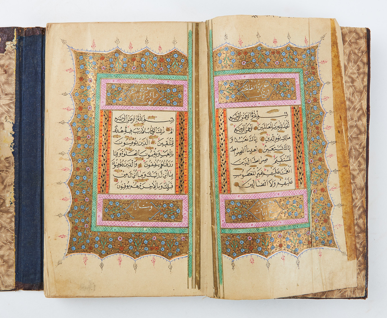 KORAN, ARABISK HANDSKRIFT, daterad 1873.