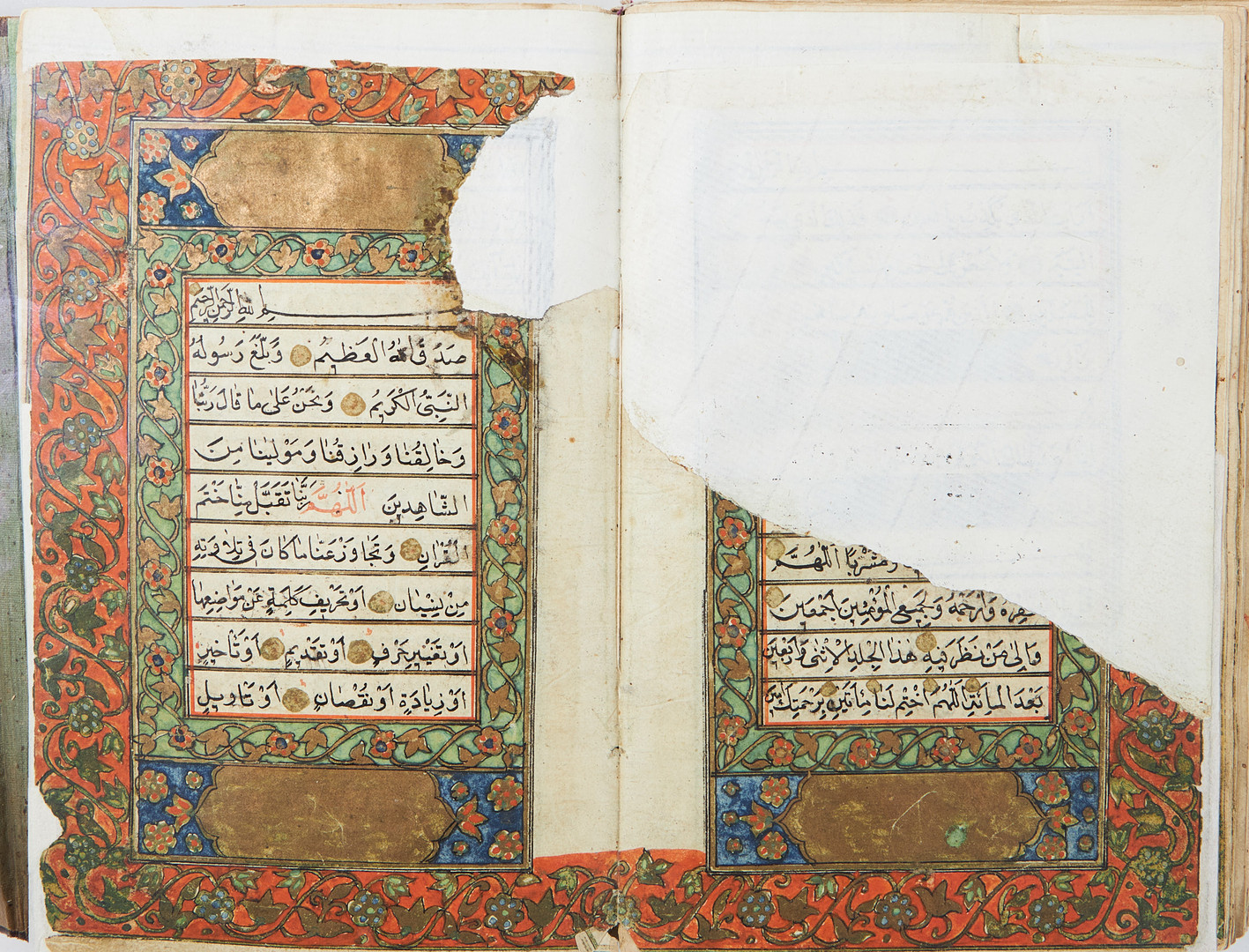 KORAN, ARABISK HANDSKRIFT, daterad 1826.