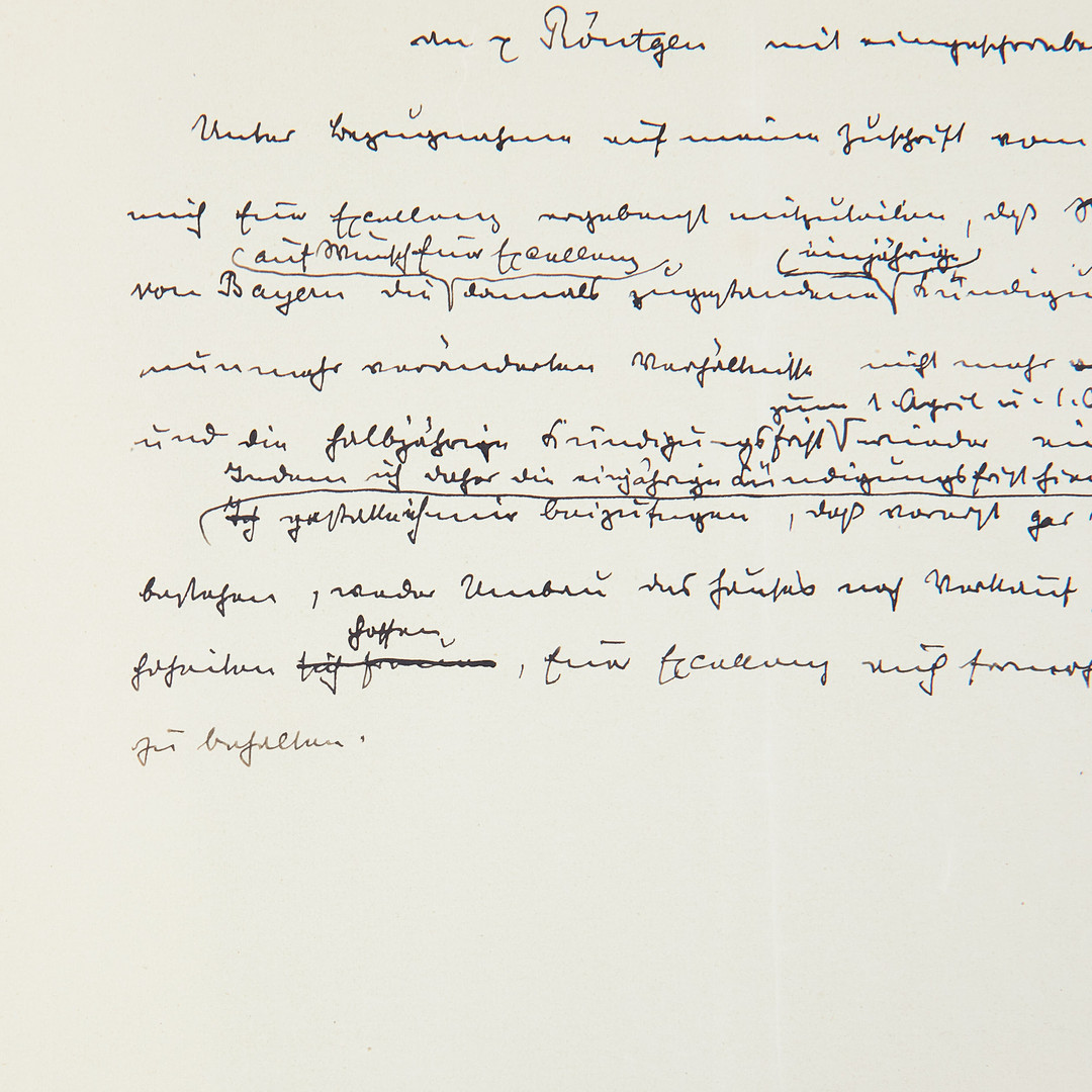 WILHELM RÖNTGEN, COLLECTION OF 6 DOCUMENTS, including signed tenancy agreement 1905.