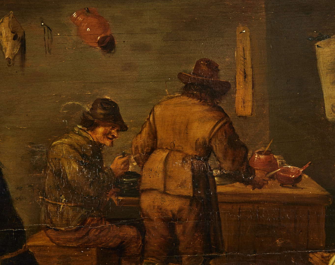 DAVID TENIERS. hans efterföljare, 1700-tal, Alkemist eller läkare i sitt laboratorium.