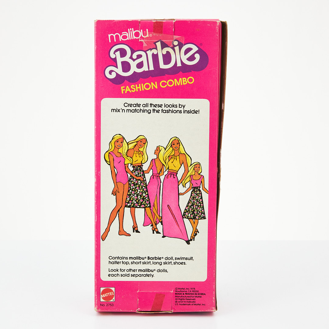 BARBIE, #2753 BL TNT Malibu Barbie, Fashion Combo Mix´n Match Fashion, Long Straight Blonde Hair, © Mattel, Inc.1966 Korea (1978), Mattel.