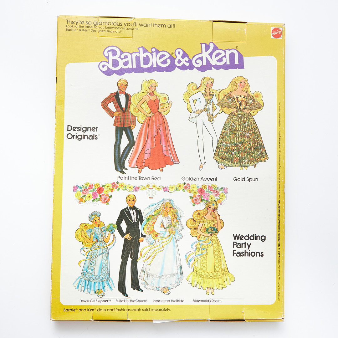 BARBIE & KEN, Designer Originals, Outfits, (2), Paint the Town Red, (1980), Mattel.