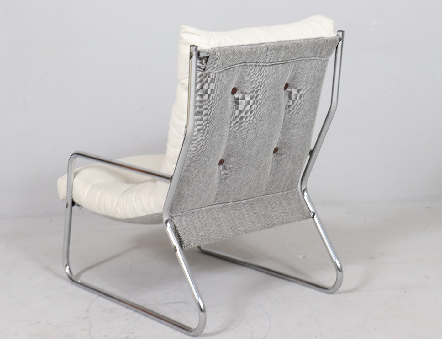 2er Set, Mid Century Freischwinger/Sessel von Gillis Lundgren für Ikea, Schweden, 1970er Jahre.