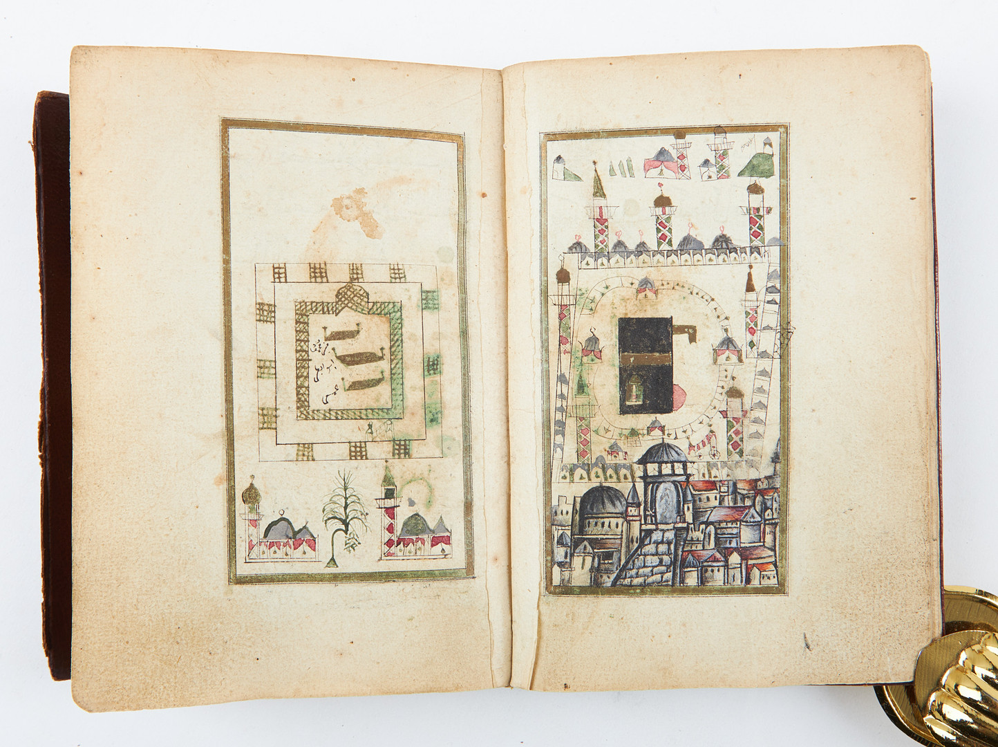 QUR'AN, MANUSCRIPT, PROBALY LATE 18TH CENTURY, with illuminations.