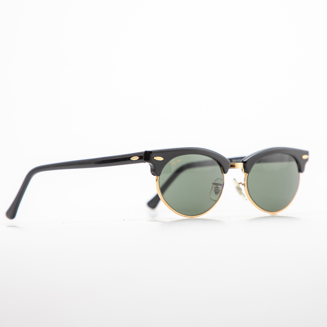 RAY BAN. Sonnenbrille, Clubmaster W1263, Bausch & Lomb, USA.