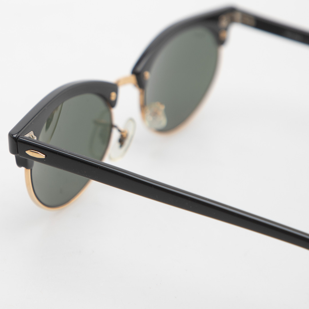 RAY BAN. Sonnenbrille, Clubmaster W1263, Bausch & Lomb, USA.