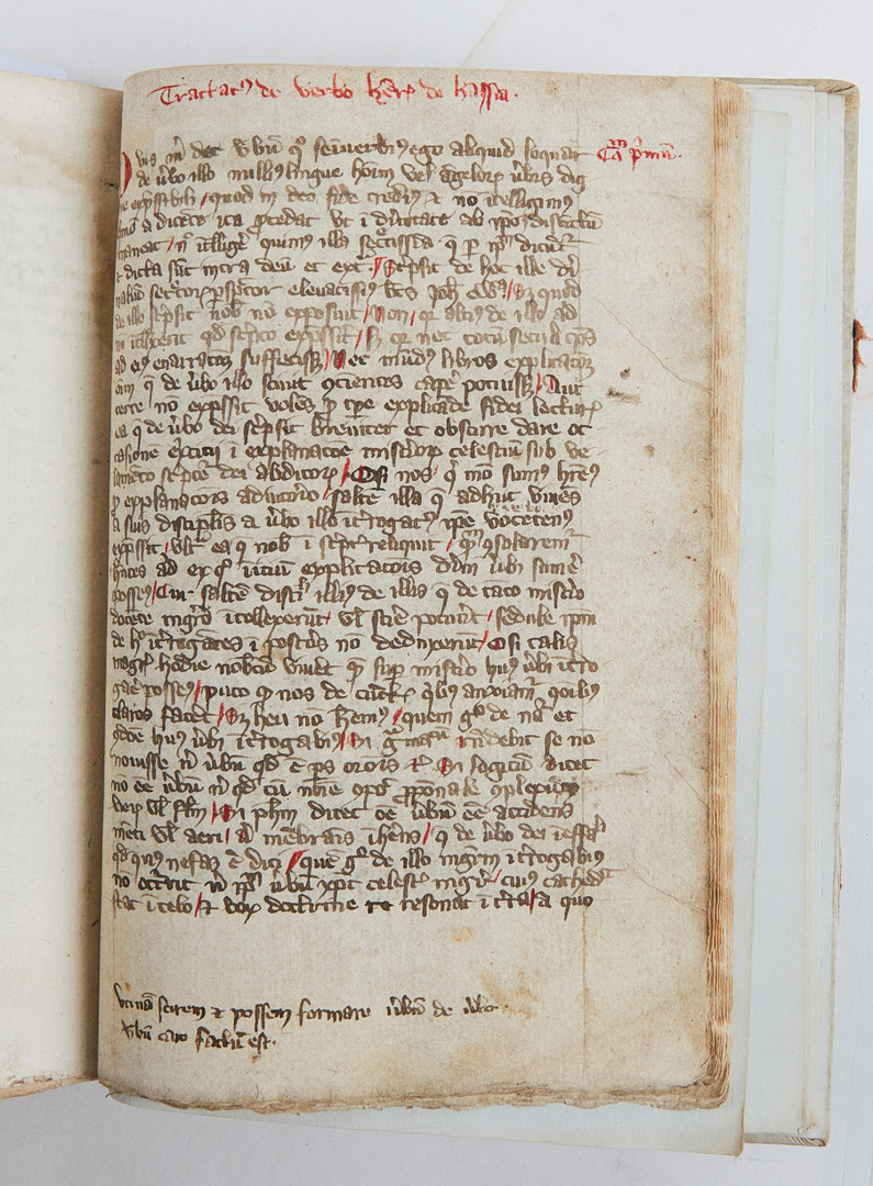 DEVOTIONAL AND CONFESSIONAL SAMMELBAND, MANUSCRIPT 15TH C.