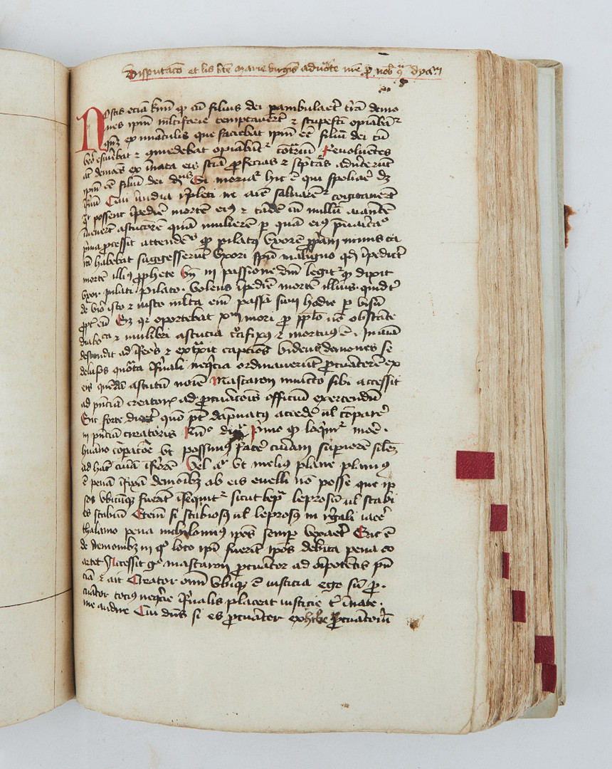 DEVOTIONAL AND CONFESSIONAL SAMMELBAND, MANUSCRIPT 15TH C.