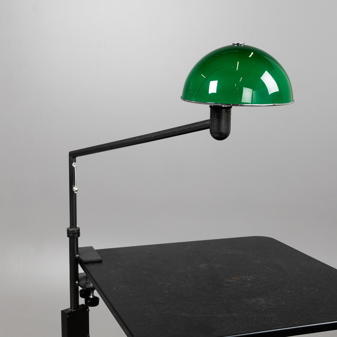 PER SUNDSTEDT. Bordslampa, Zero, för sidomontering.