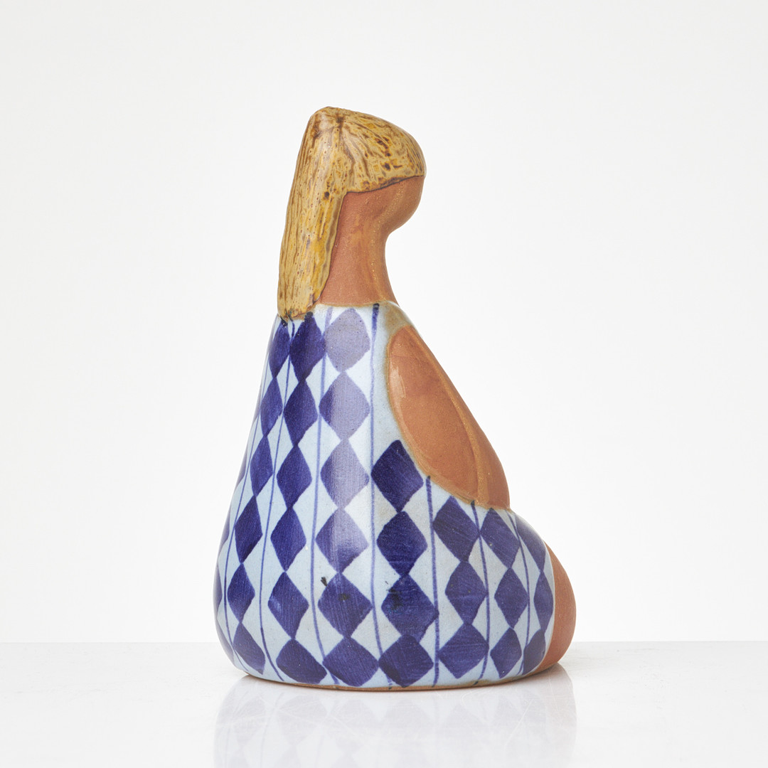 LISA LARSON. Figurin, “Amalia”, Gustavsberg, från serien ABC