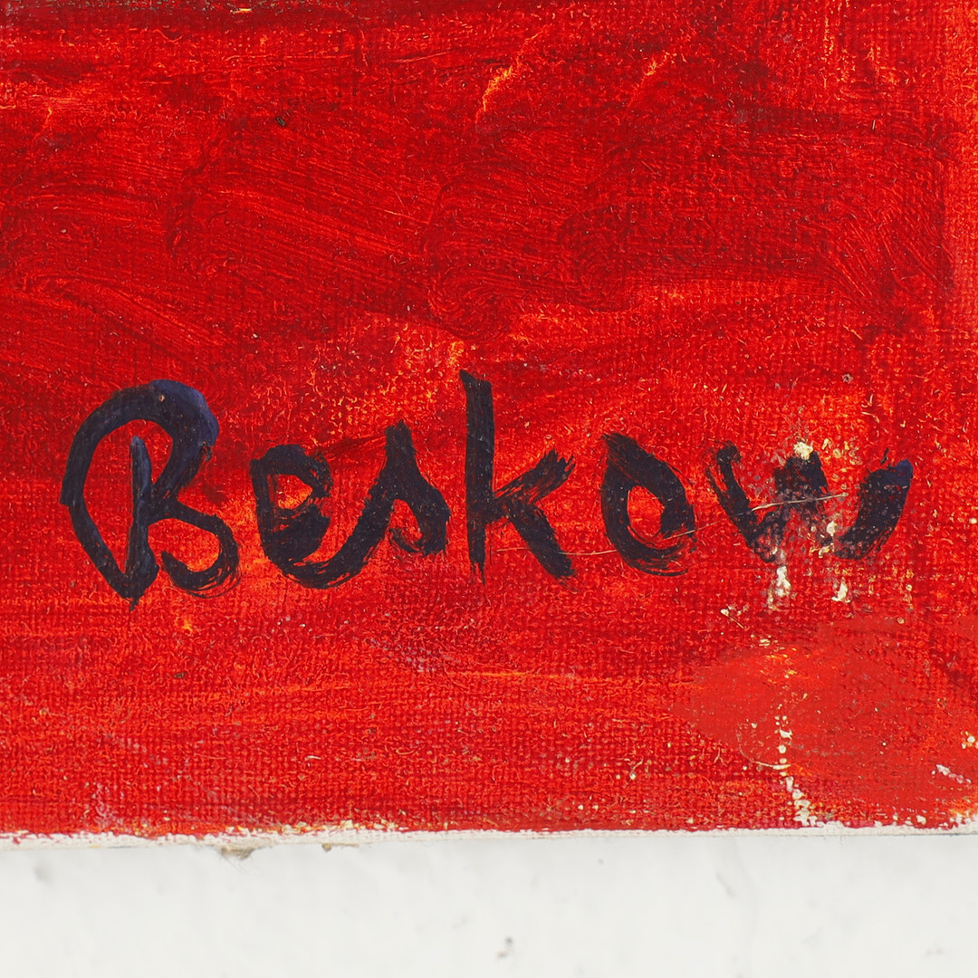 BO BESKOW (1906-1989). Minotaurus, olja på duk, signerad Beskow.
