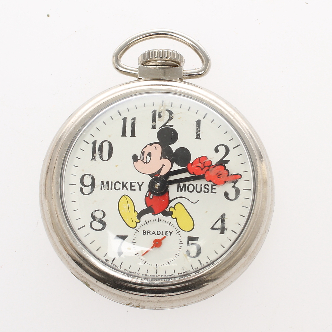 Images for 397975. POCKET WATCH, "Mickey Mouse Pocket Watch", 1970s