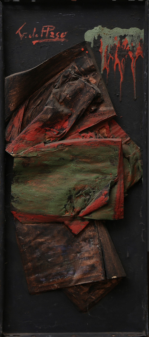 GABRIEL DEL PASO. Untitled (“Llibres ferits”).