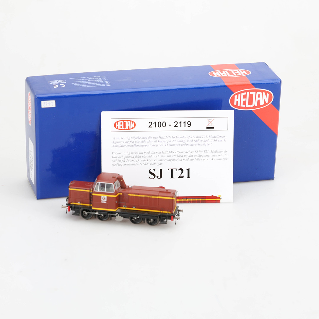 HELJAN, SJ T21 nr 64, 1958 MAK i originalförpackning.