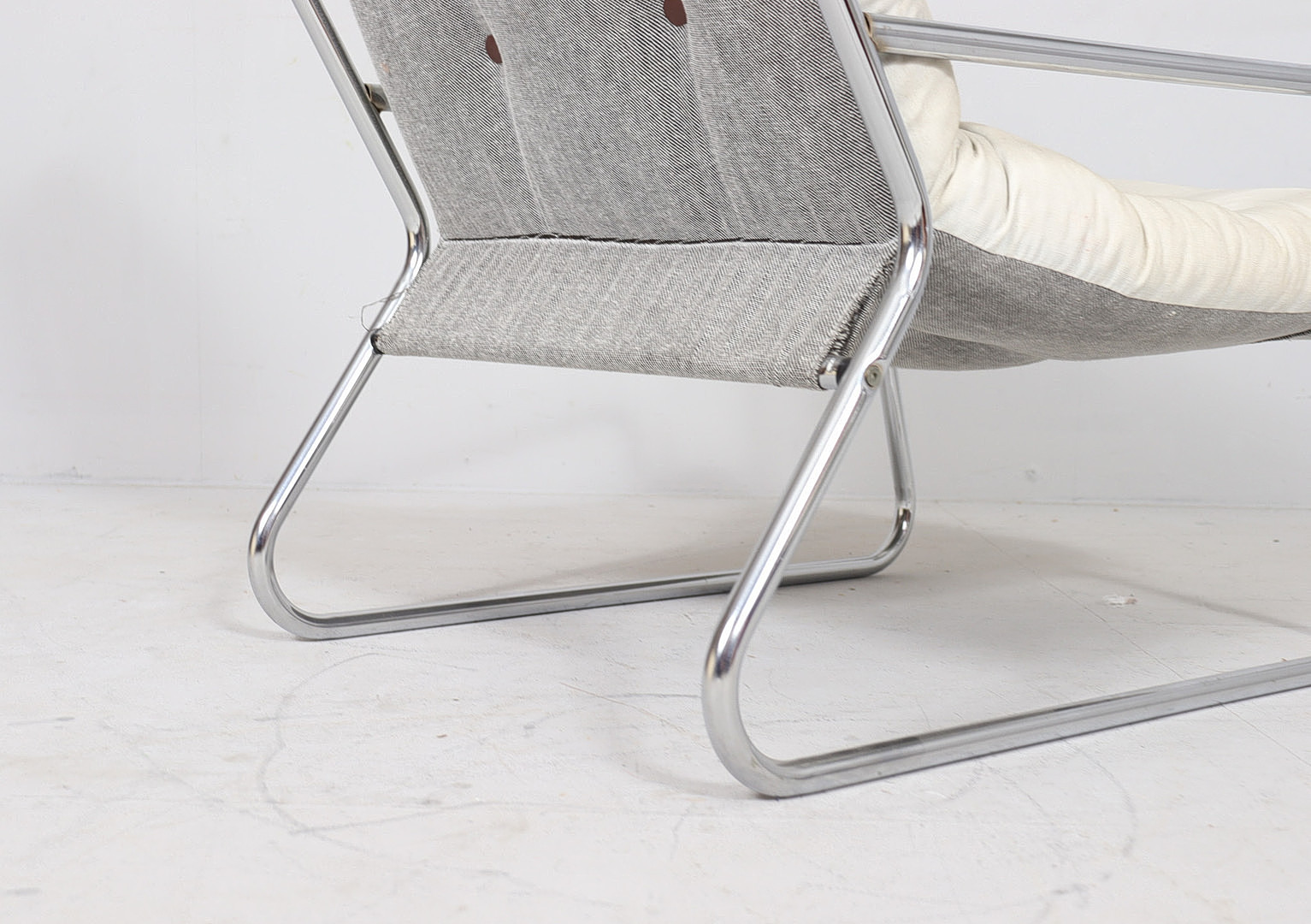 Mid Century Freischwinger/Sessel von Gillis Lundgren für Ikea, Schweden, 1970er Jahre.
