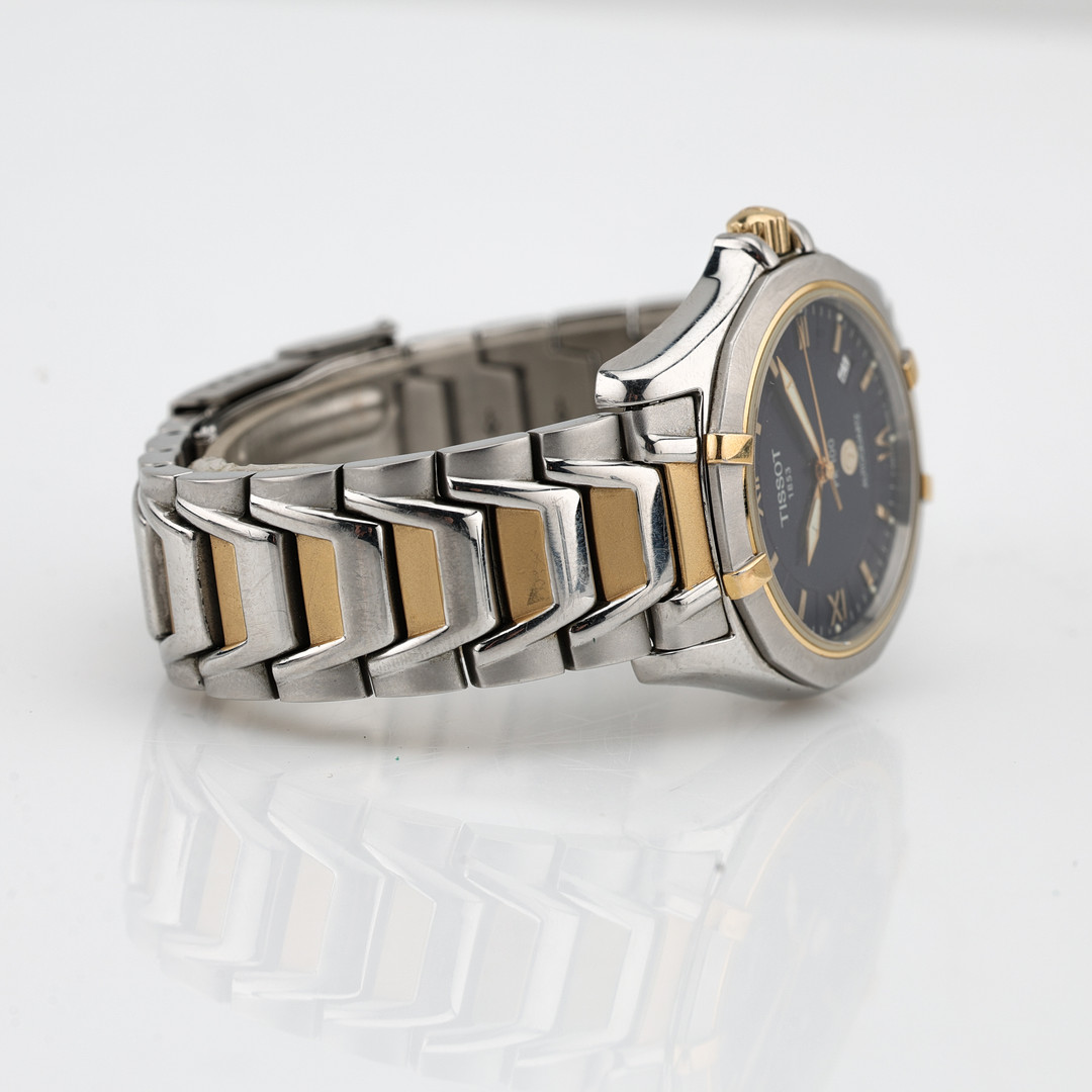 TISSOT PR100 AUTOQUARTZ, armbandsur, stål, automatiskt uppdrag/quartz, datum, 1990-tal.