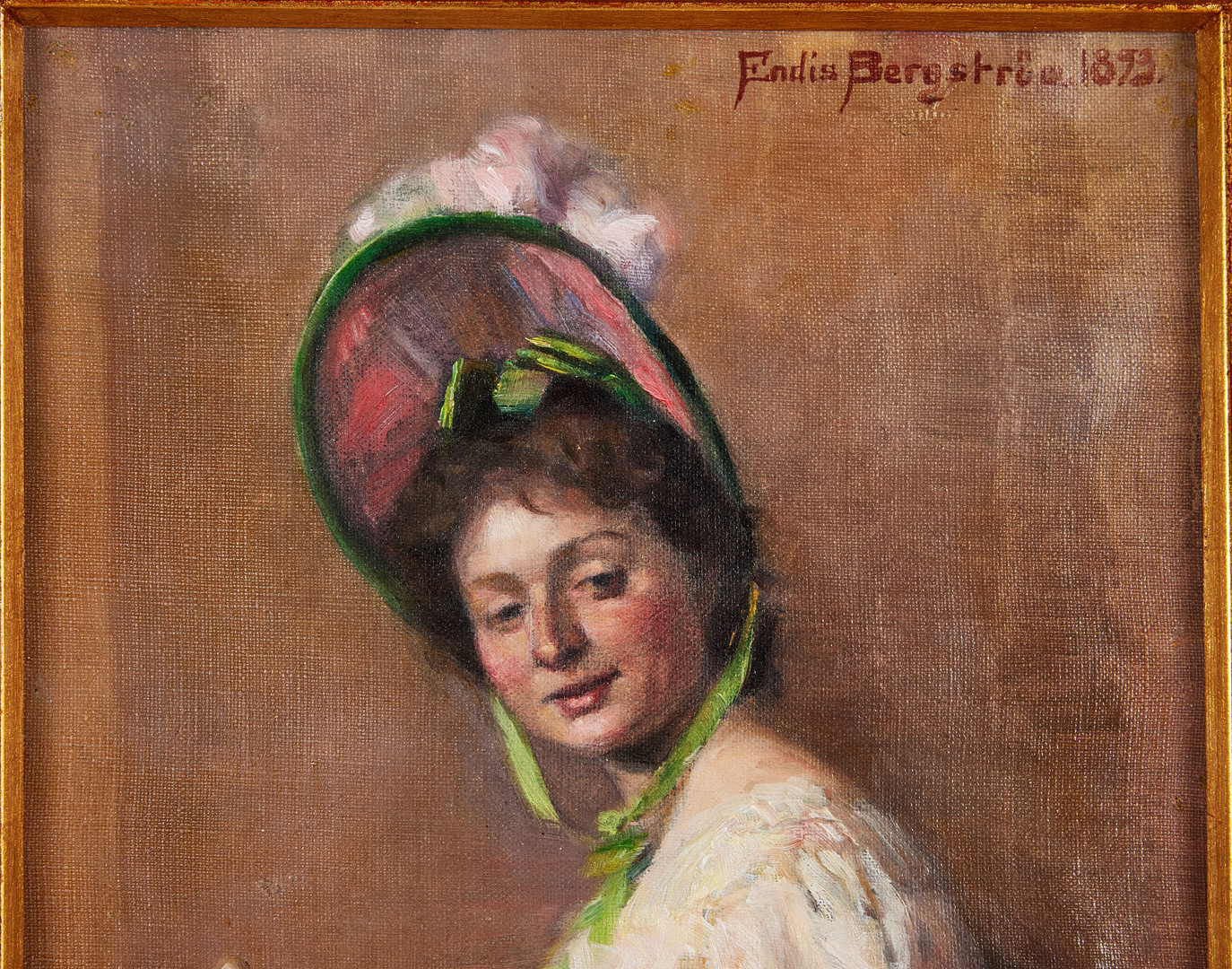 ENDIS BERGSTRÖM (1866-1950). Ung parisiska.