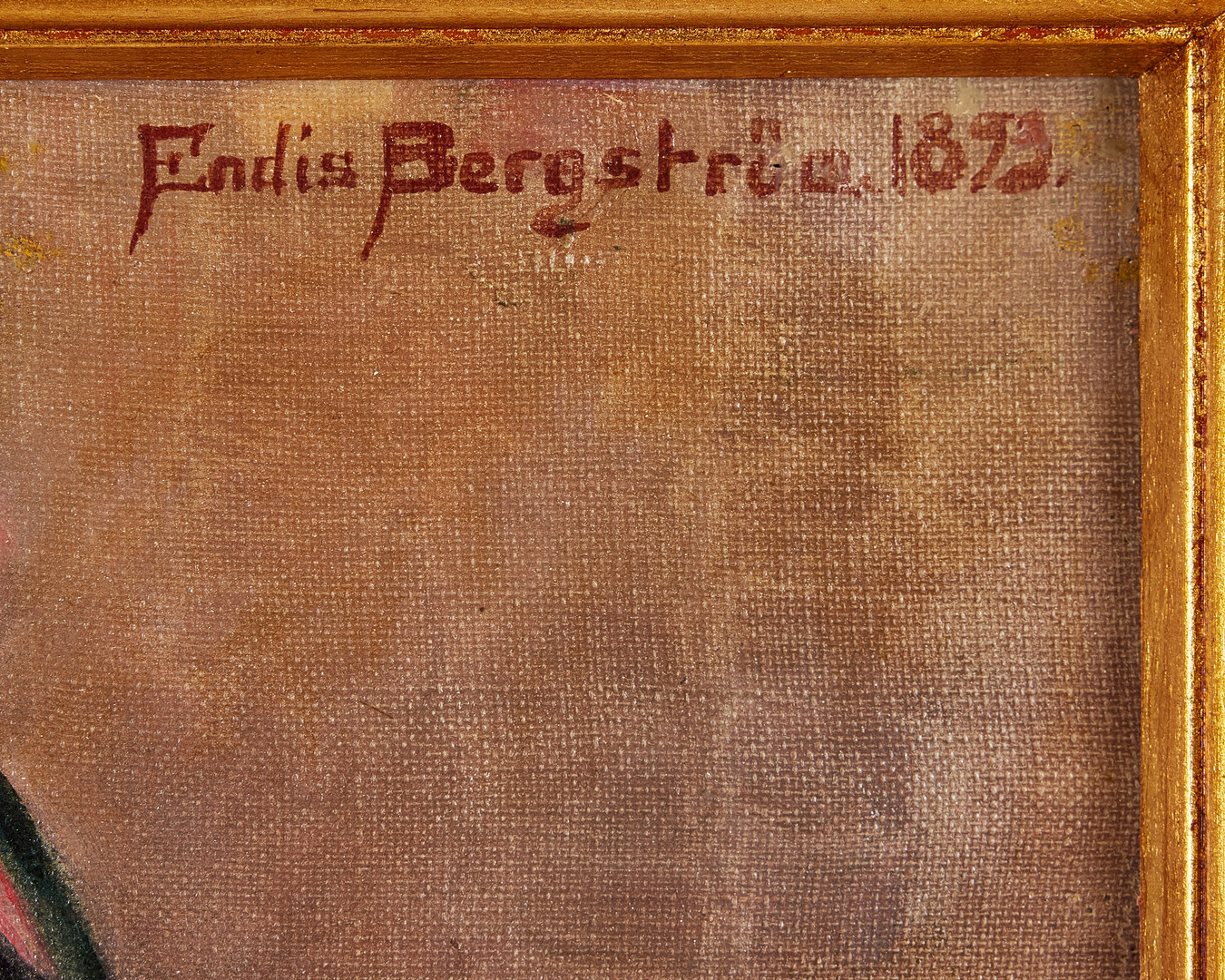 ENDIS BERGSTRÖM (1866-1950). Ung parisiska.