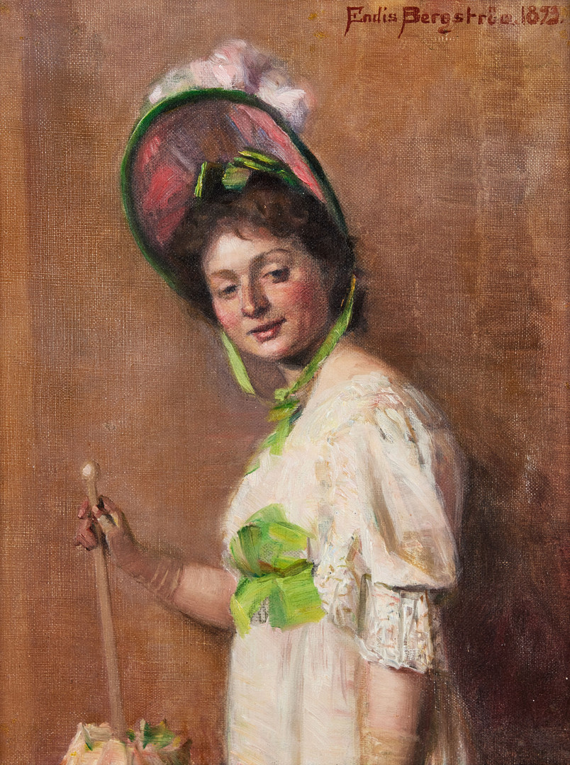 ENDIS BERGSTRÖM (1866-1950). Ung parisiska.