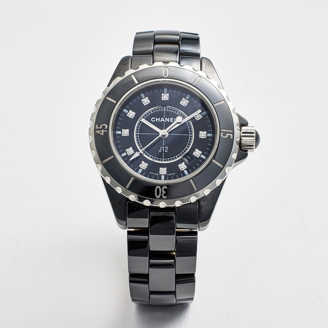 CHANEL, women's wristwatch, J 12, ceramic.