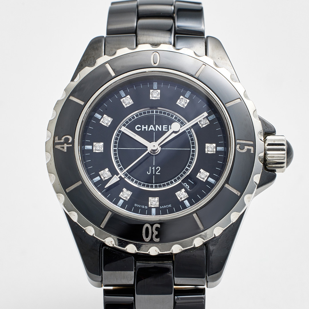 CHANEL, women's wristwatch, J 12, ceramic.