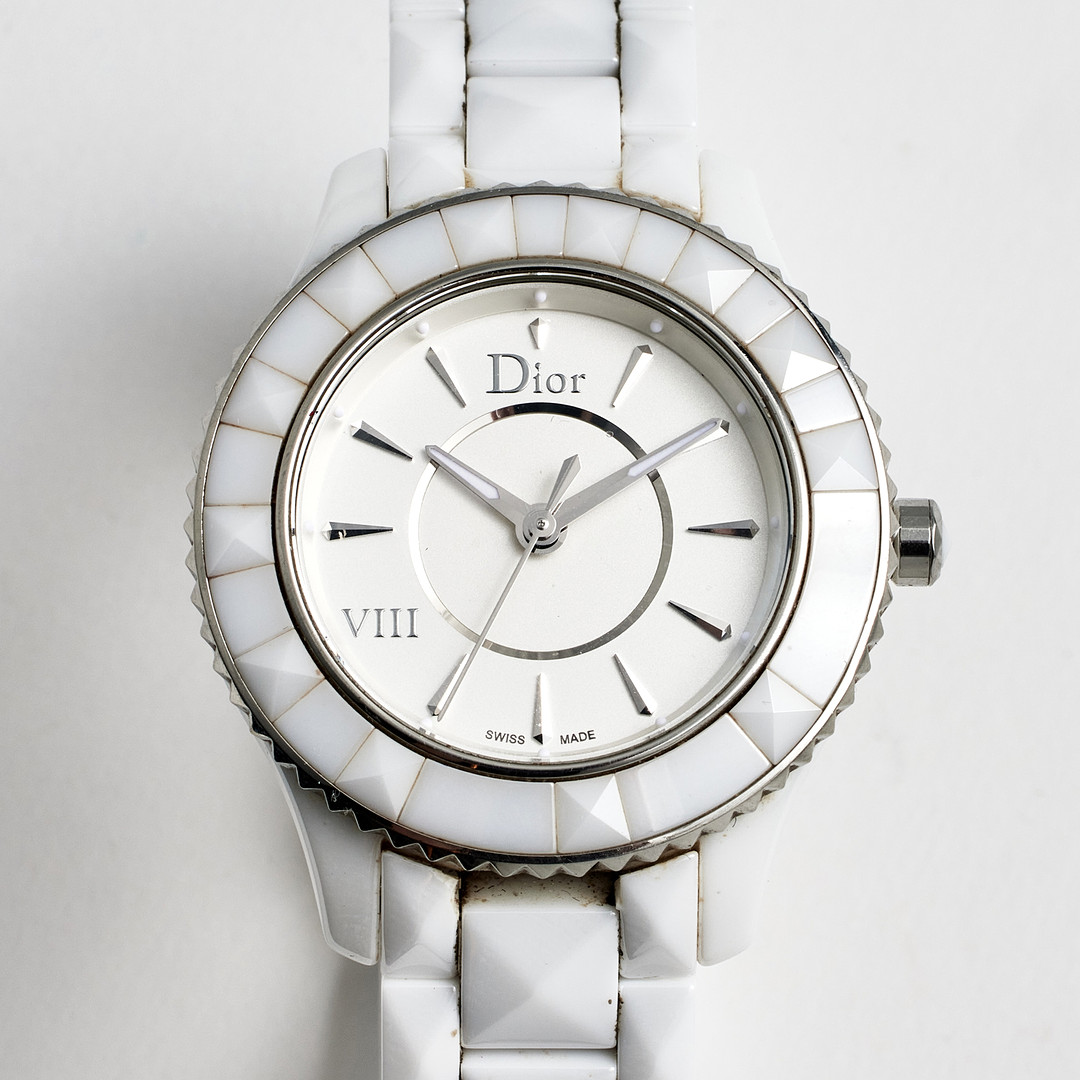DIOR, wristwatch, VIII, ceramic.
