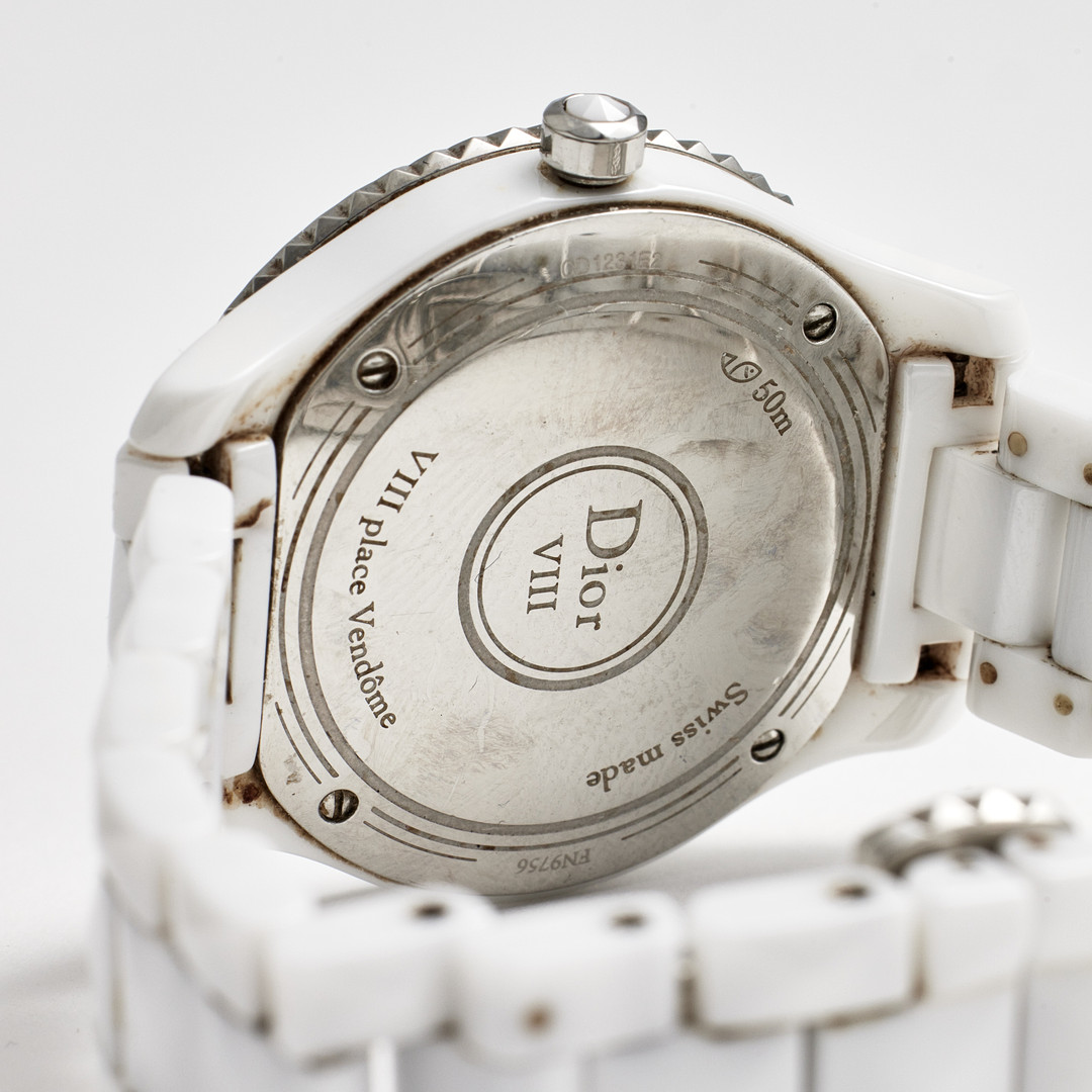 DIOR, wristwatch, VIII, ceramic.