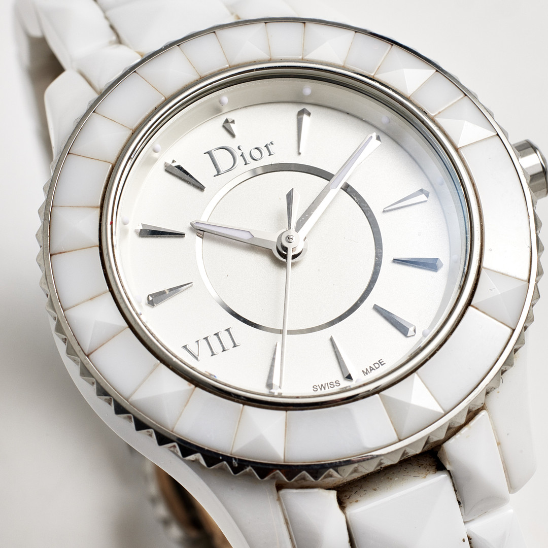 DIOR, wristwatch, VIII, ceramic.