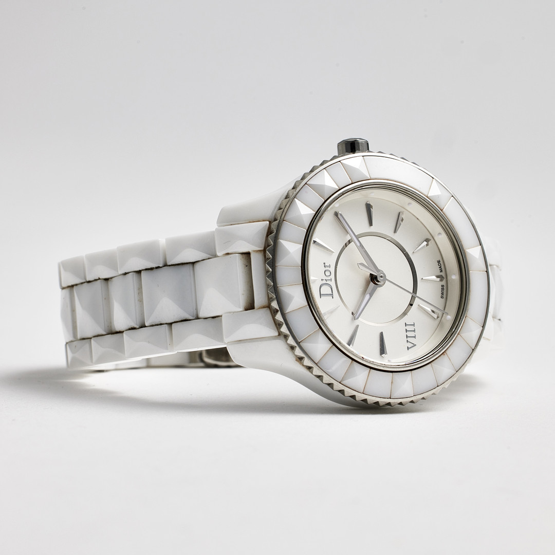 DIOR, wristwatch, VIII, ceramic.