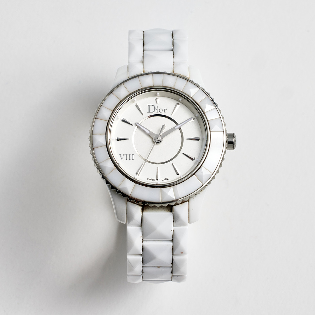 DIOR, wristwatch, VIII, ceramic.