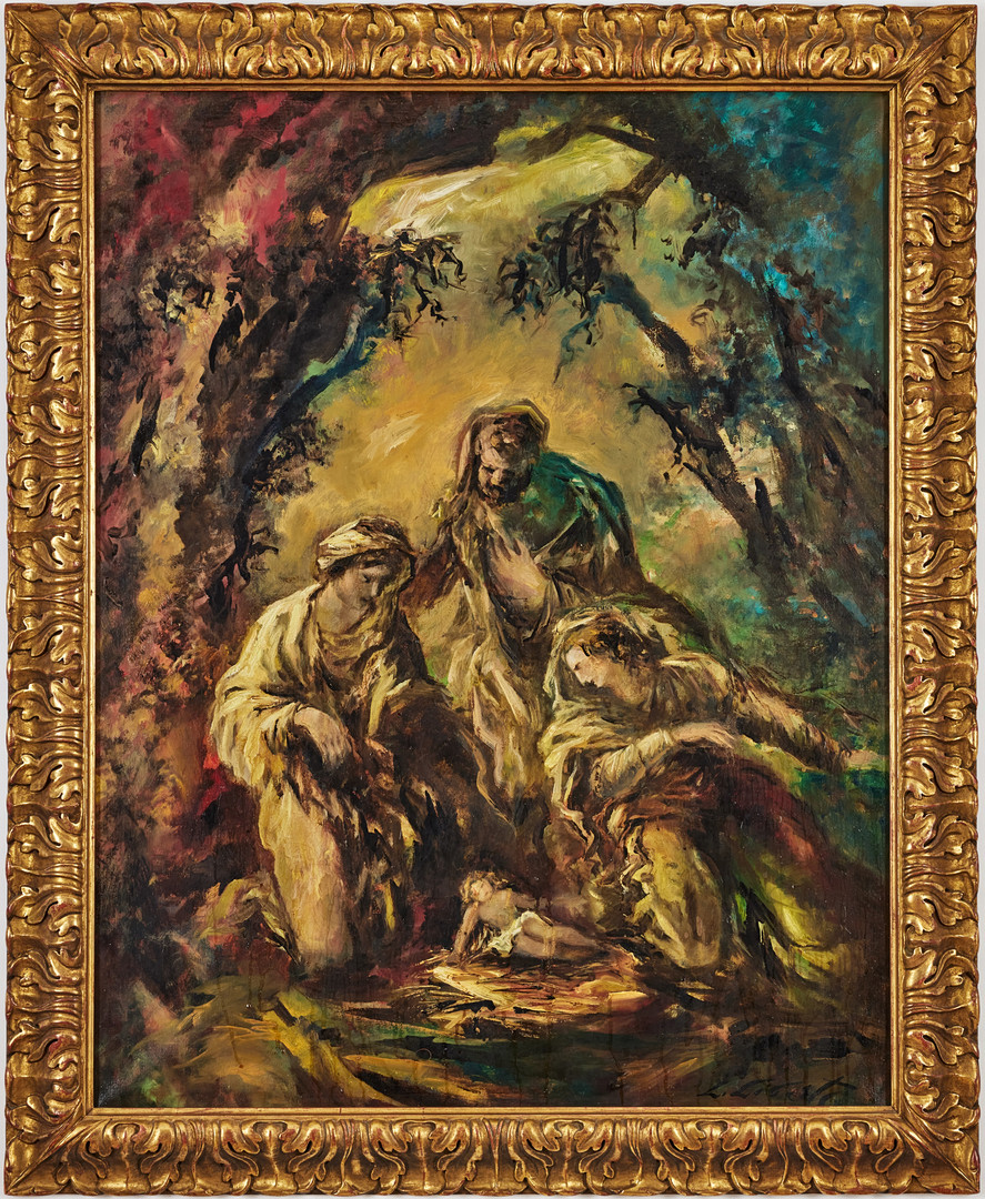 LUDOLF LIBERTS (LETTLAND, 1895-1959). Den heliga familjen.